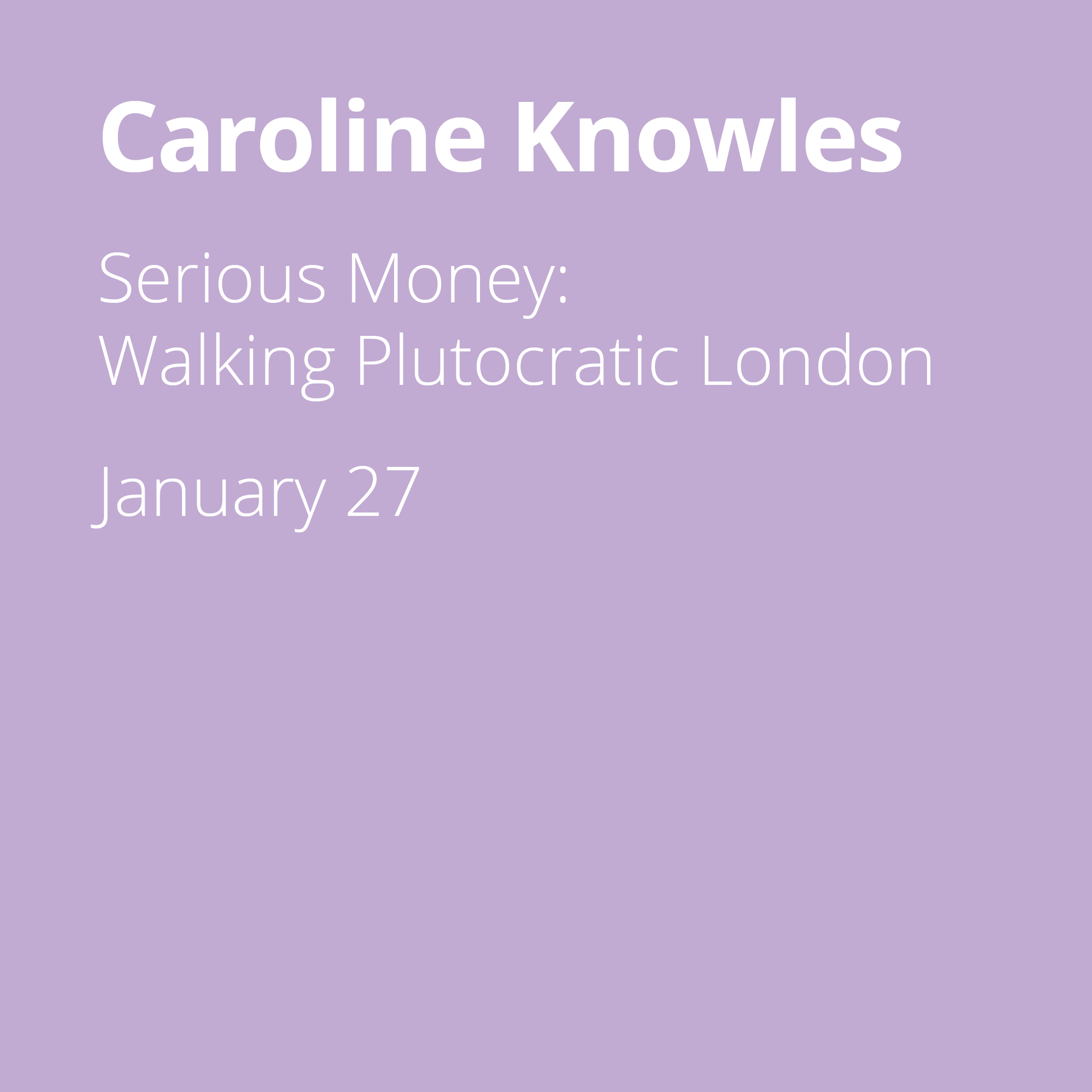 Caroline Knowles