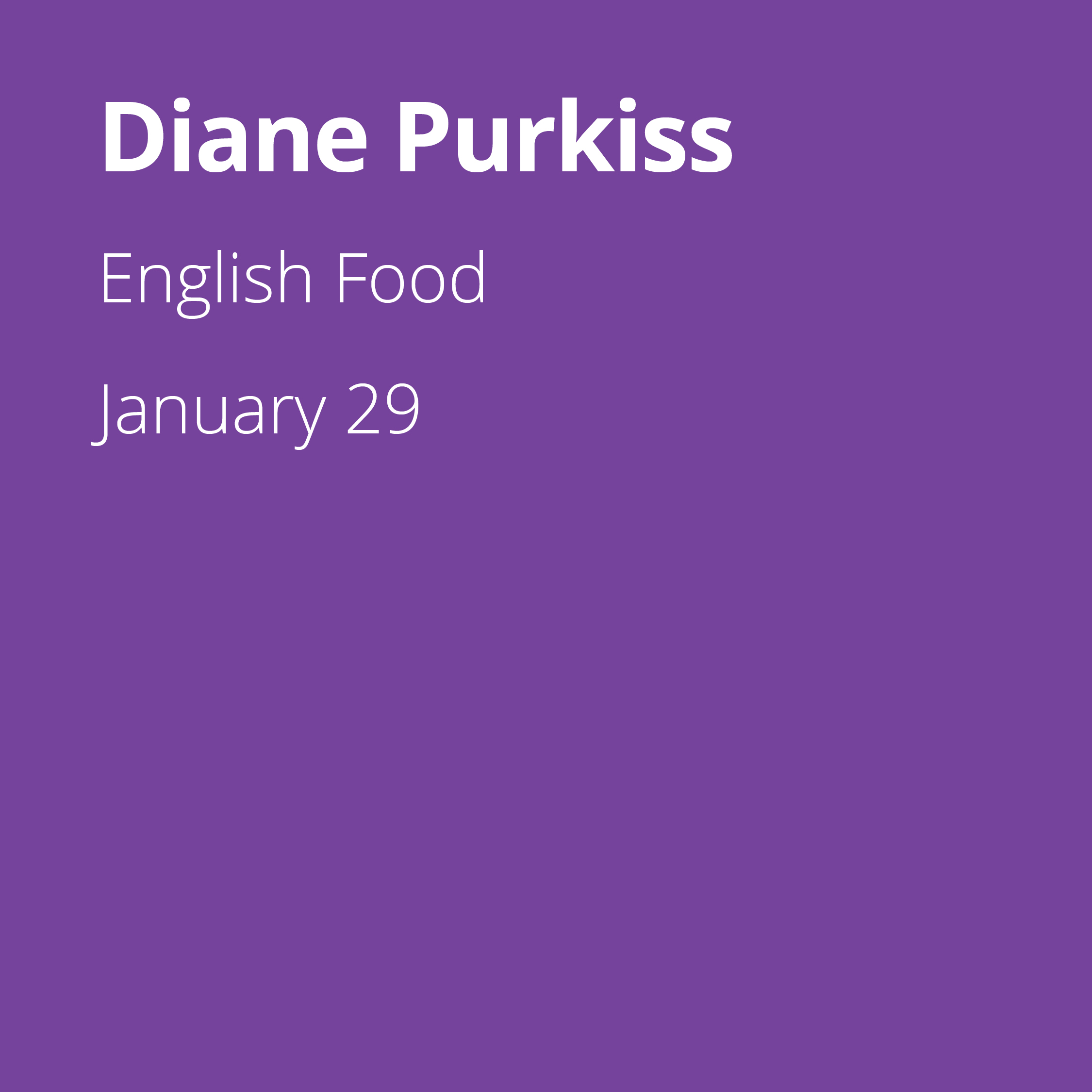 Diane Purkiss