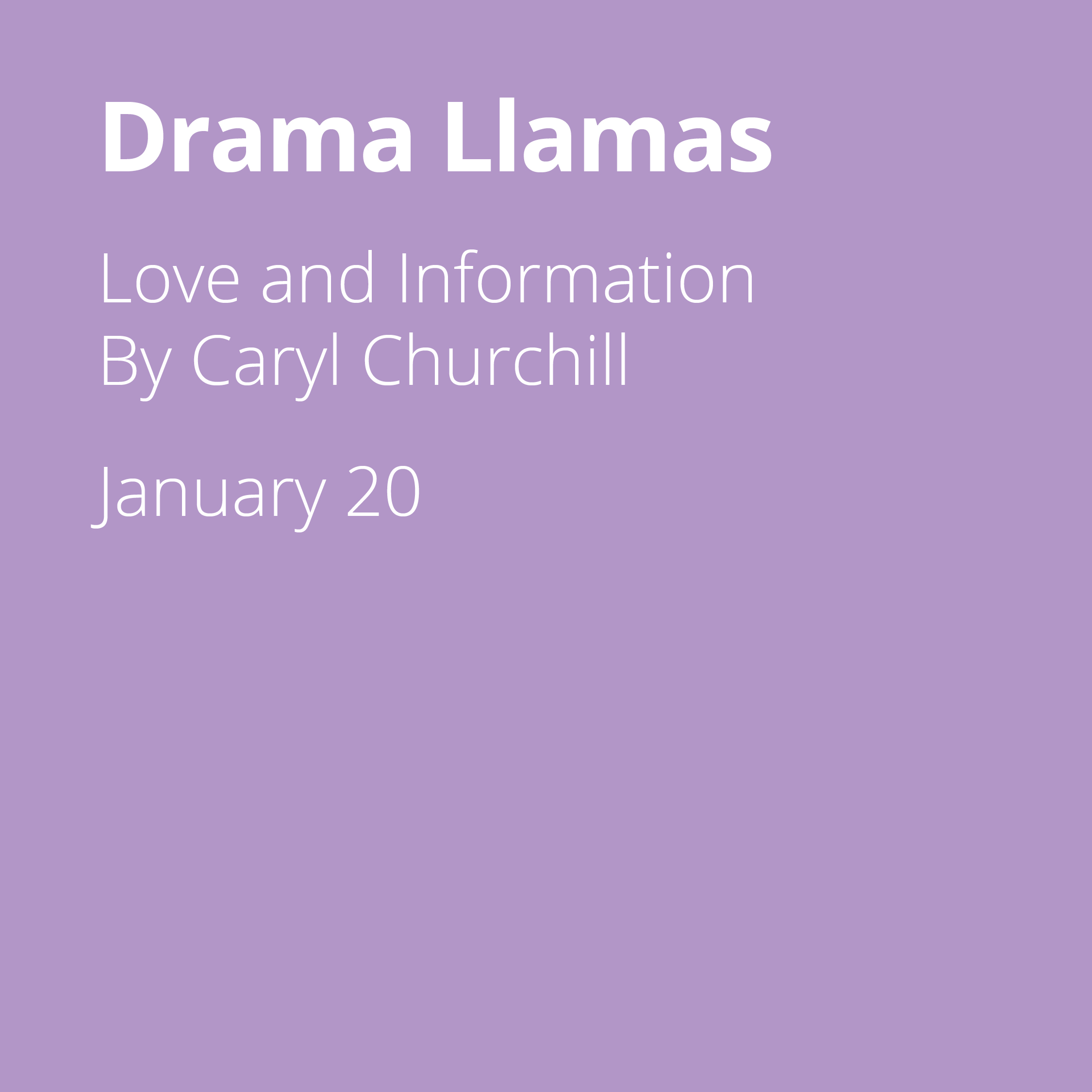 Drama Llamas